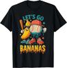 Funny Design Baseball Banana Funny Sports Drip Art Gift Unisex T-Shirt