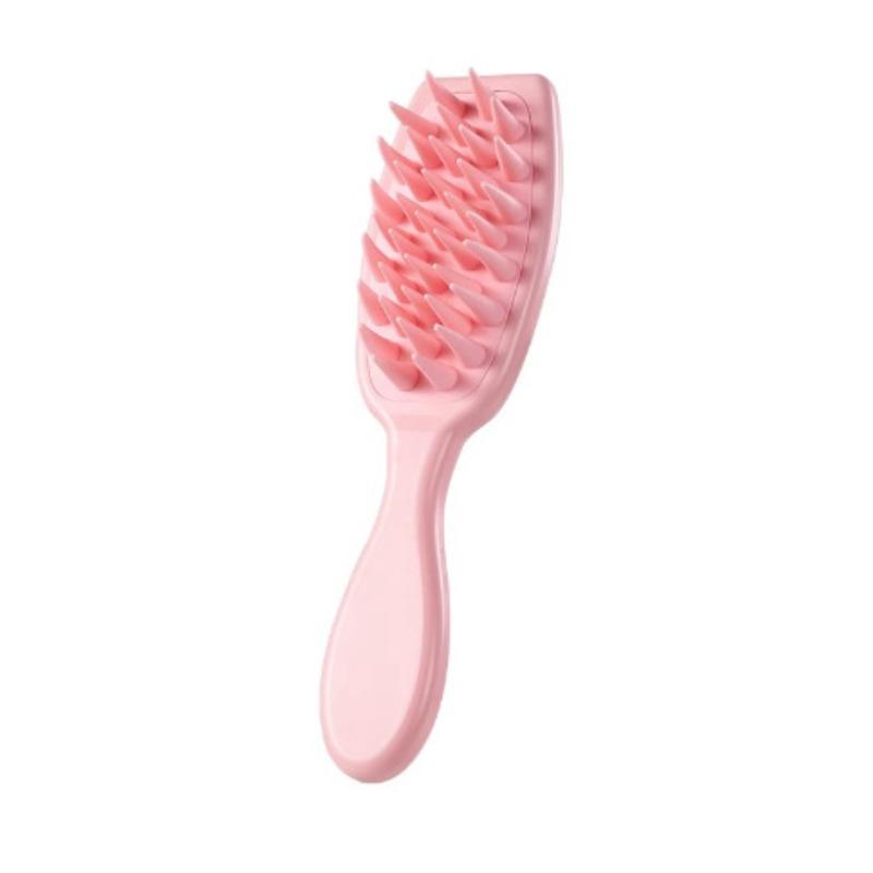 Long-handled Shampoo Comb Silicone Adult Scalp Scratching Cleaning BrushShampoo Massage CombShaped Comb