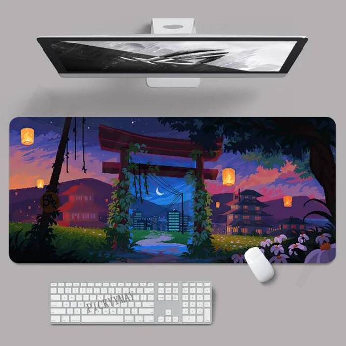Pixel Mouse Pads Gaming Mousepad Locking Edge Gamer Mouse Mat Keyboard Mats Desk Pad Mousepads XXL Xcm For Computer