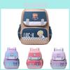 Adorable Cartoon Kids Backpack Lightweight Nylon For Boys And Girls School Use
