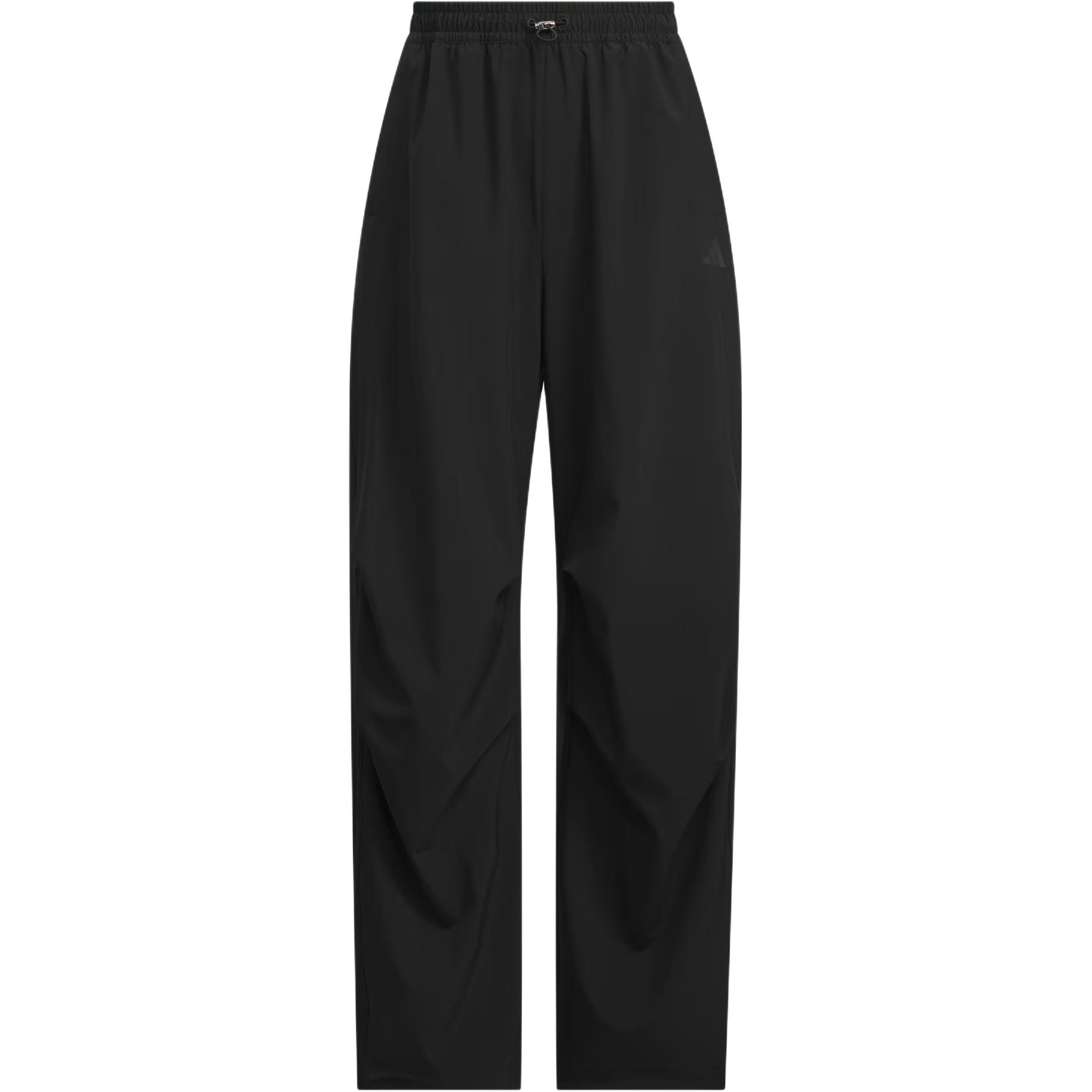 

Adidas Обязательные вещи Логотип Тканые Быстросохнущие Универсальные Удобные Повседневные Спортивные Брюки Женские Брюки KC0091