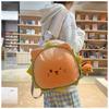 2026 New Korean Hamburger Personalized Cute Children's Parent-child Style Primary Middle School Students 'shoulders Men Women's Schoolbag
