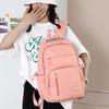 Trendiger Girly-Rucksack mit großem Fassungsvermögen - Mehrere Fächer, lässige Schul-/Reisetasche