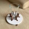 3D Printed Bottle Holder & Cup Coaster Adjustable Drink Stand for Cans