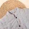 Men's Hand-stitched Pure Cotton Warm Jacket and Pants Home Set