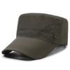 Summer Sunshade Flat Top Hat Men's Outdoor Quick-Drying Hat Fishing Breathable Hat