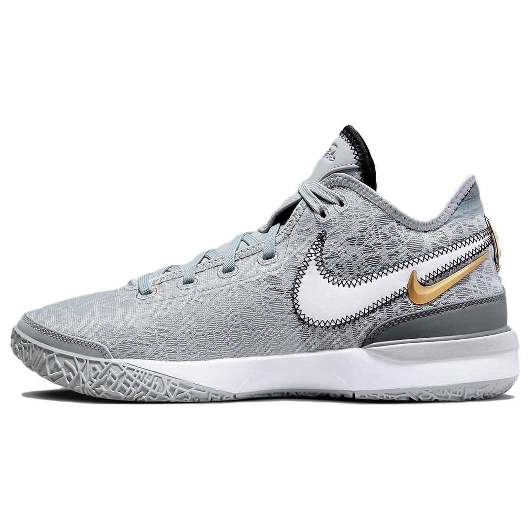Nike Zoom LeBron Nxxt Gen EP Wolf Grey Metallic Gold Men s DR8788-004 EU 41