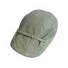 Strap design forward hat for women, spring and summer versatile baseball cap, face-slimming newsboy cap