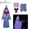 Cinderella Cosplay Costume For Women Fairy Godmother Inspired Outfit For Halloween And Stage Performances Stock)