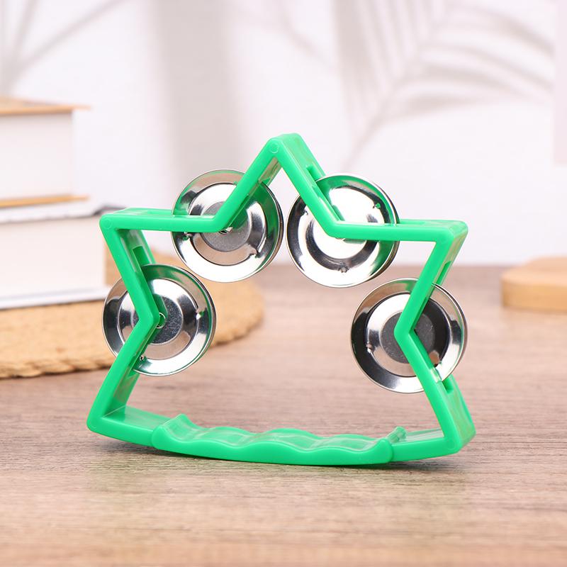 Kindergarten Hand Bells Toys Music Toys Shaking Bells Tambourine Toys Percussion Instruments