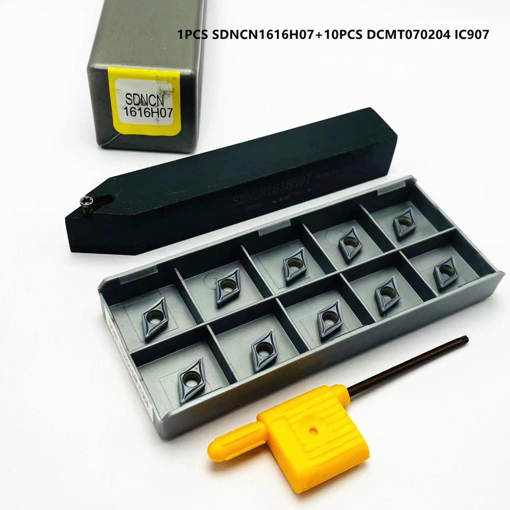 SDNCN1010H07 SDNCN1212H07 SDNCN161H07 SDNCN2020K07 Εξωτερική εργαλειοθήκη οχήματος.dcmt070204 Εργαλείο τόρνου CNC με ένθετα σκληρού μετάλλου