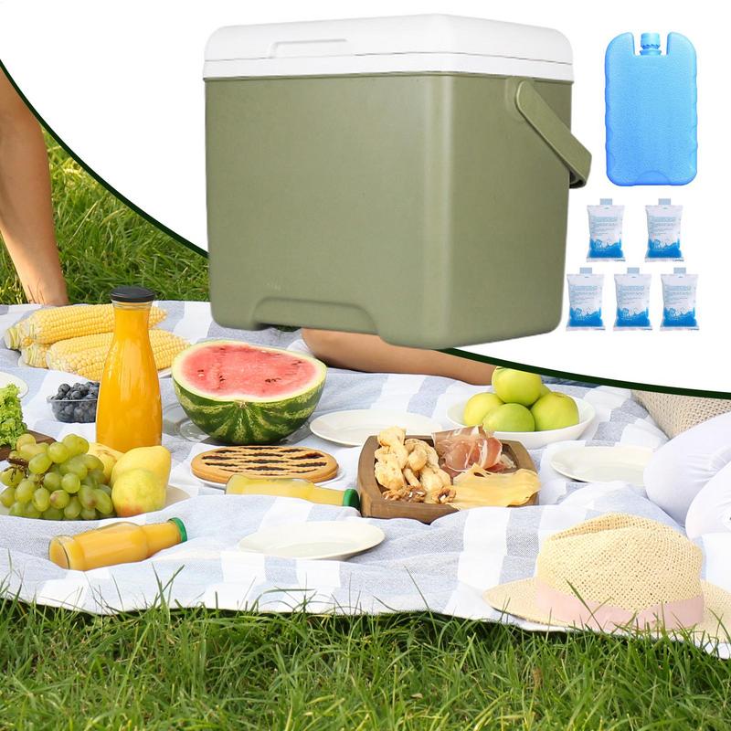 Cooler Box 13.8L Food Refrigerated Insulated Box Leakproof Reusable Car Refrigerator Ice Chest Food Containers For Fishing