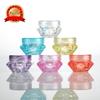 3G/5G Diamond Plastic Cream Jar - Small, Travel-Size Empty Containers for Eye & Face Creams