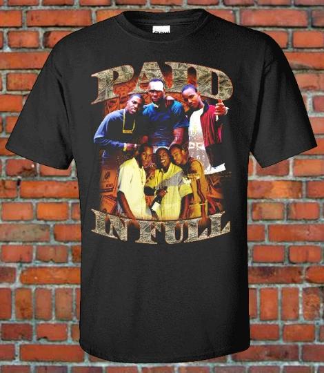 Paid In Full 90s Style Bootleg Rap Harlem NYC Rapper Money Mitch Ace Boogie Rico S