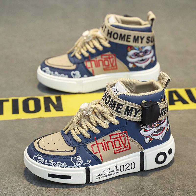 

Дитяче біле взуття Весняно-осіннє взуття середнього та старшого віку Для хлопчиків 8 високих спортивних кросівок 10 років 12 учнів 9 взуття для хлопчиків 39