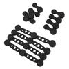 4 Pack Fryer Magnet Silicone Buckle Heat Proof Fryer Liner Fixing Buckle for Holding Down Parchment Paper Liners