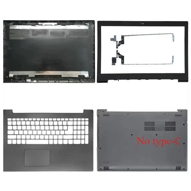 For IdeaPad 320-15 320-15IKB 320-15ISK 320-15ABR Repalce Cover LCD Back Cover Front Bezel Hinges Palmrest Bottom Case Black