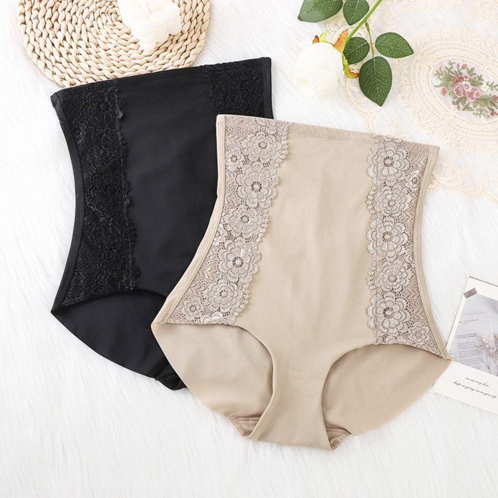 High Waist Tummy Control Underwear Shapers Body Shaping Underpants Butt Lifting Panties  Ladies