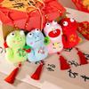 Year Of The Snake Mascot Plush Toy Cute Cartoon Zodiac Big Eyes Gift Children