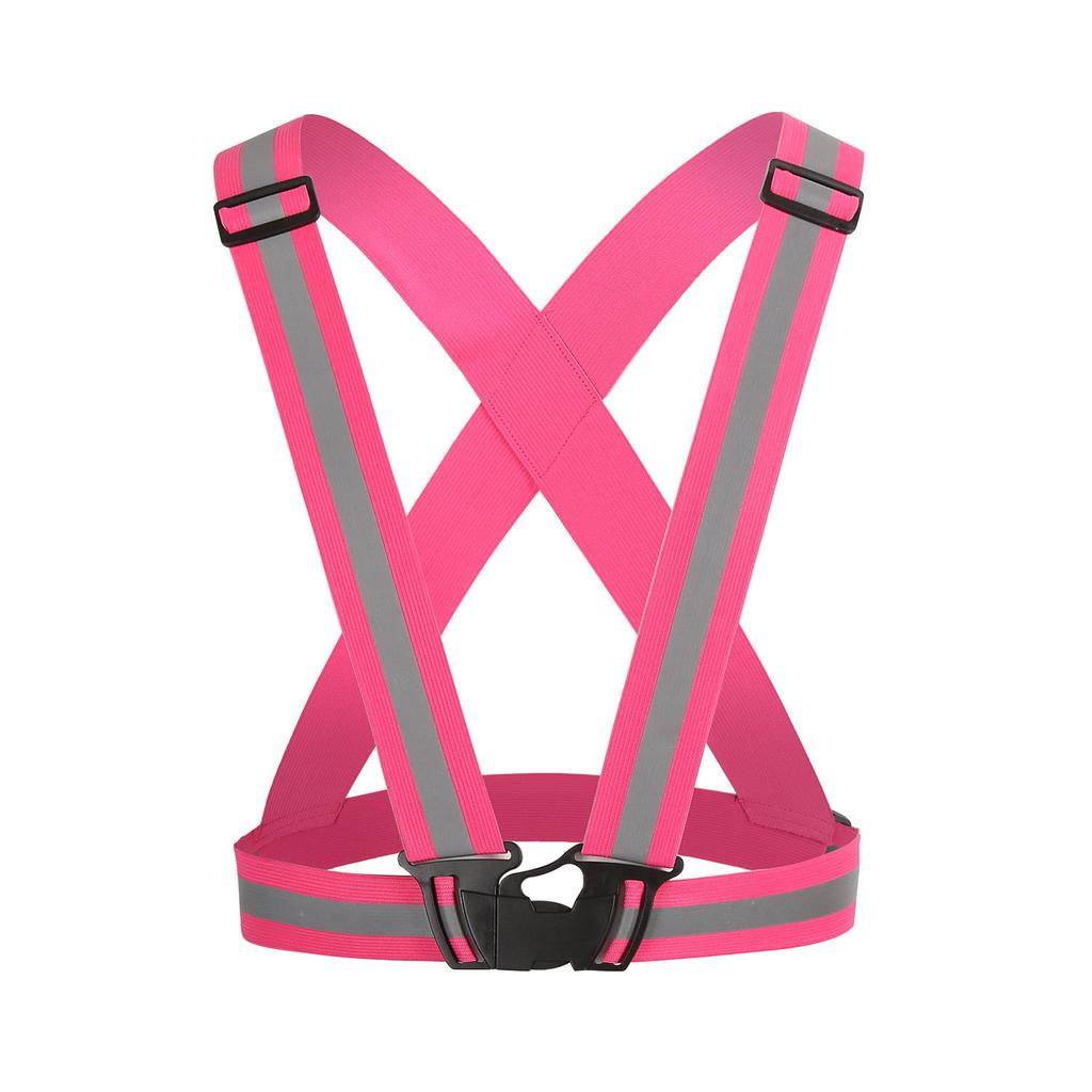 Elastic Reflective Safety Vest for Protection, Night Running Clothes, Stretch Straps, Reflective Clothing, Reflective Vest