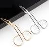 Stainless Steel Eyebrow Tweezer With Handles Elbow Hair Plucker Hairgripping Clip Mechanism Eyebrow Curler