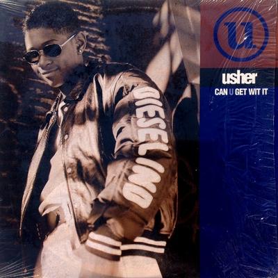 12inch Record USHER - Can U Get Wit It 73008240771 LaFace Records 1994 US Soul/Funk Used