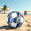Vozinha kapverdisch Größe 5 Fußball, Maschinengenähtes PVC, Langlebig & Hoher Rückprall, Für Alle Altersgruppen Geeignet, Fanartikel, Spiele & Außenbereich.