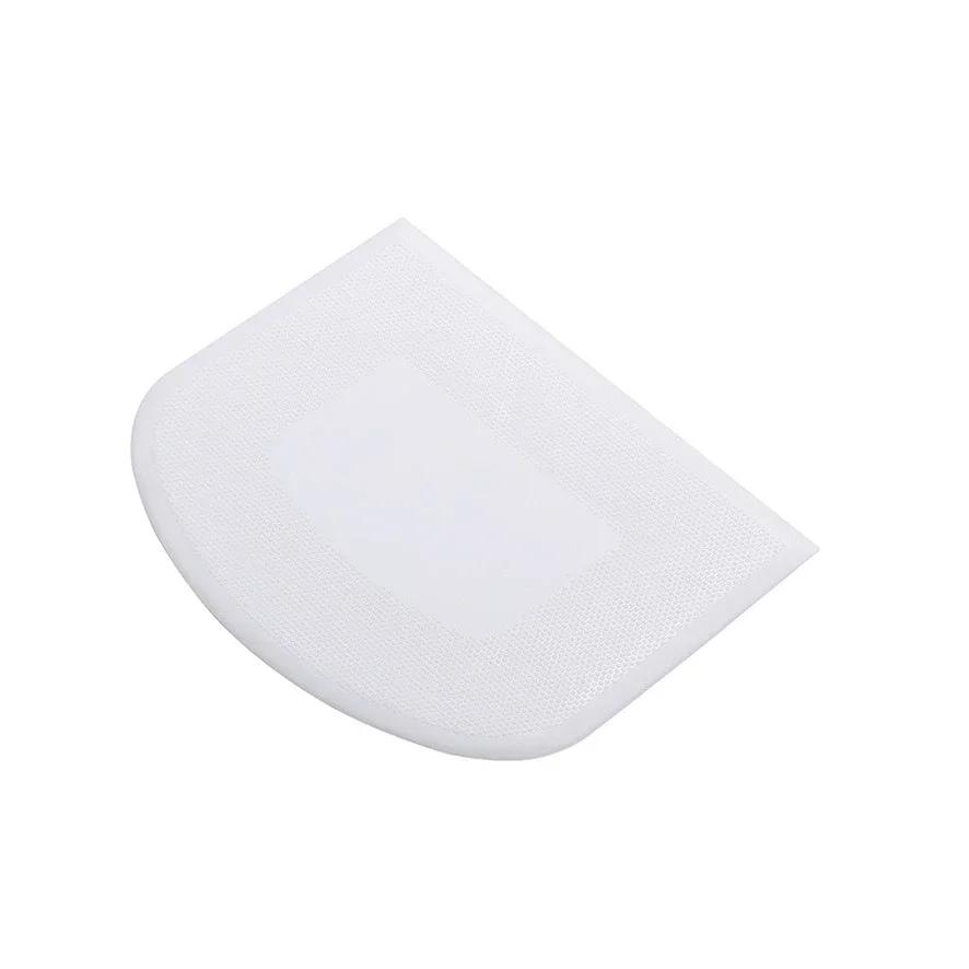 1PCs Plastic Dough Scraper Cream Smooth Cake Spatula Baking Pastry Tools Kitchen Butter Knife Dough Cutter Baking Pastry Tools