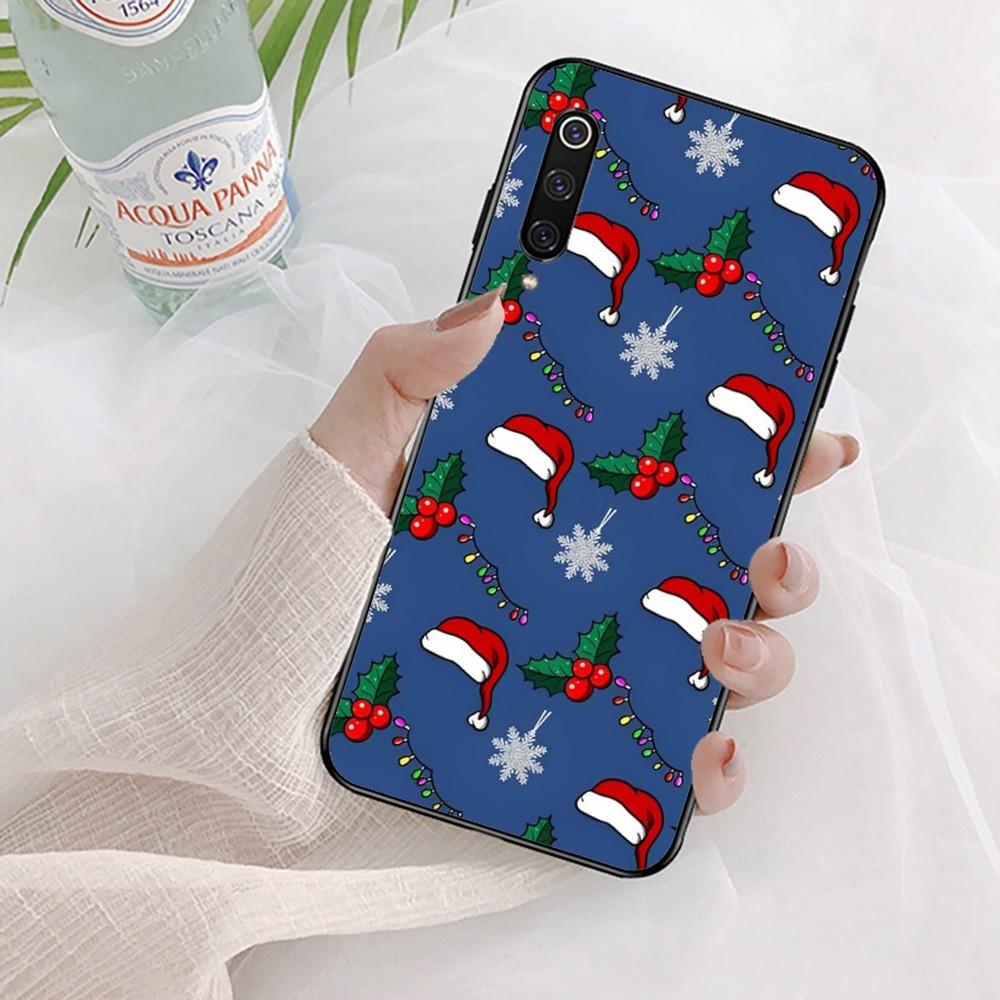 Happy Christmas Phone Case For Samsung S 20 21 22 23 plus Ultra for Redmi Note 8 9 10 11 for Huawei Y 5 6 9