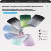 2Pc Waistband High Elastic Compression Tennis Wrist Support Brace For Fitness Gym Running Basketball Wrist Wraps Wrist Protector