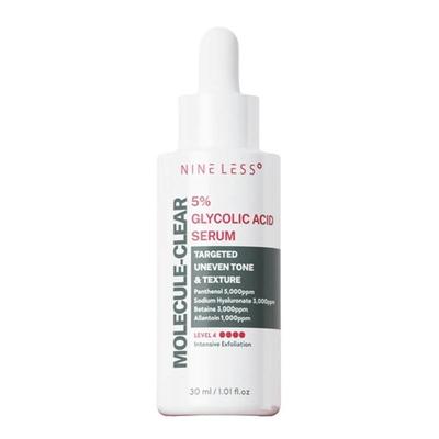[NINE LESS] Molekül-Klares 5% Glykolsäure Serum 30ml