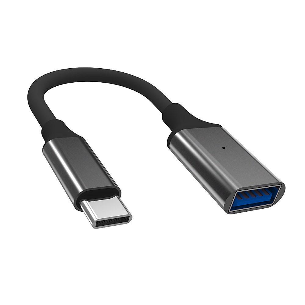 USB-C To USB 3.0 Female Adapter Cable for Phones, Tablets, Laptops, Keyboards, Mice, and OTG Devices.