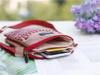 Ethnic White Pattern 5-Layer Crossbody Fabric Bag: Multi-Compartment Fashion Bag for Phone and Makeup, Perfect for Women and Students.