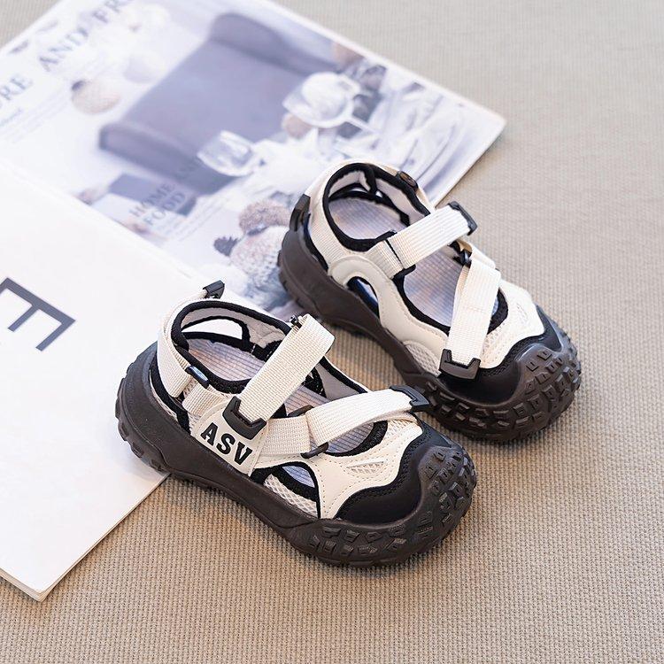Children's sandals boys 2025 new summer baotou sports versatile sandals summer older children's summer shoes girls' shoes