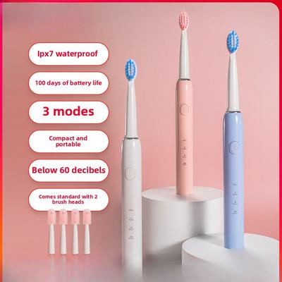Erwachsene USB-Aufladung Schallzahnbürste Erwachsene Dritter Gang Weichhaarig Wasserdicht Geschenk