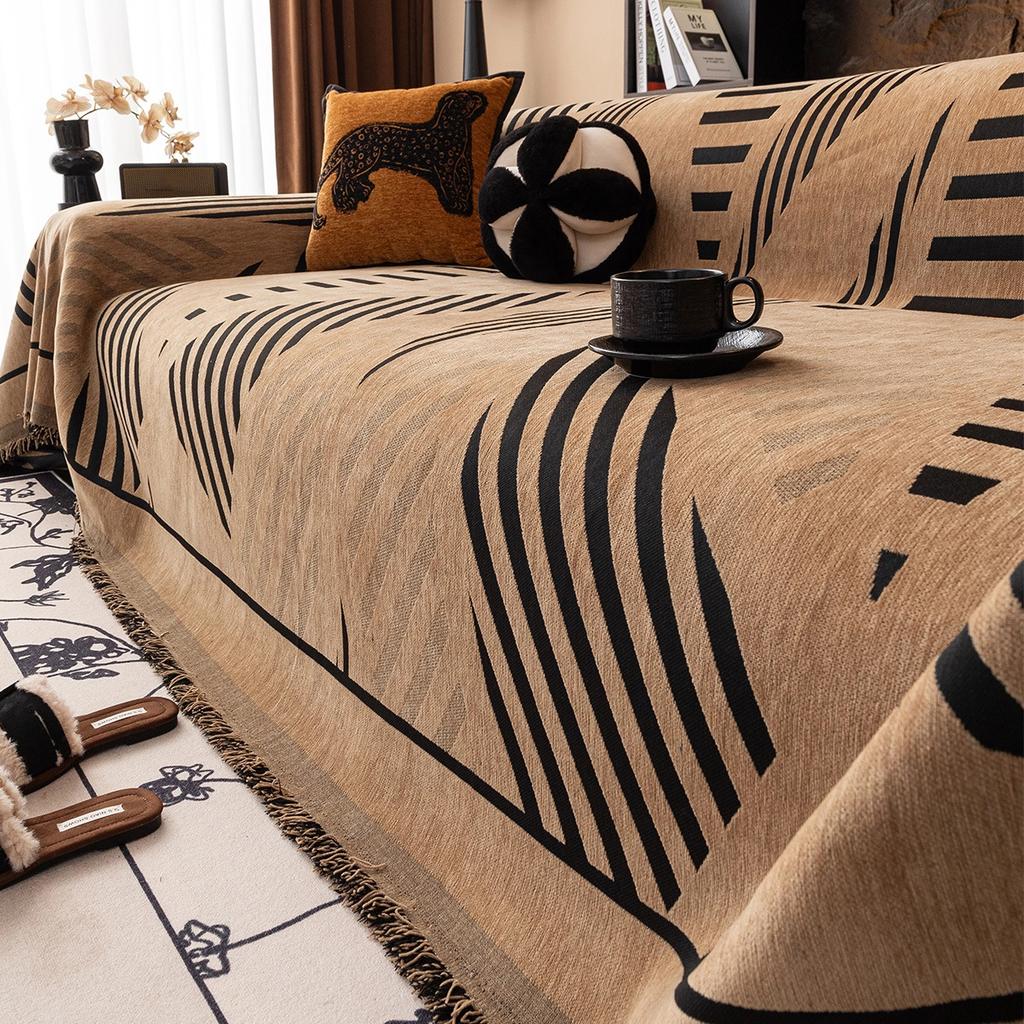 Minimalist High Quality One Piece Full Cover Sofa Cushion All Season Universal Sofa Throw Blanket