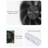 Jungle Leopard Galaxy Prism XH Flowing Running Lights PC Case Fan 120mm  ARGB Cyclic Mirror Light Effect PWM Cooling Fan