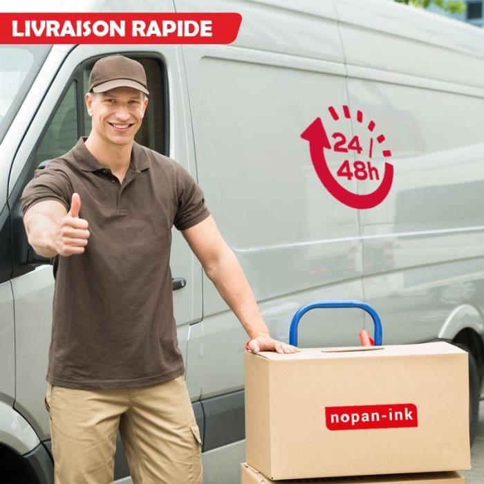 NOPAN-INK - X2 Compatible Cartridges for HP 350 XL + 351CL XL 350XL + 351CLXL Black + Cyan + Magenta + Yellow for HP DeskJet D 4200