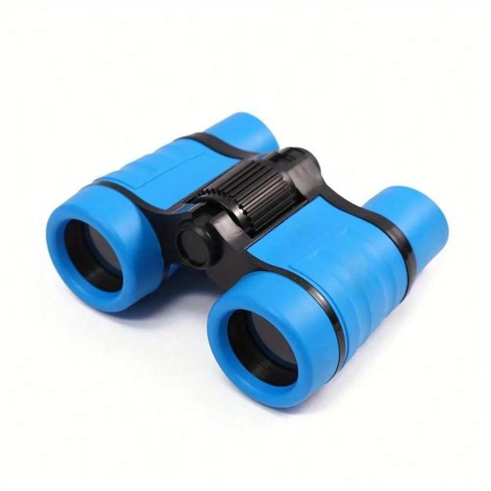 Kids Binoculars 4x30 - Rubber-Handled, Pocket-Sized, Plastic Optics, Great for Outdoor Sports & Games, Best Gift for Children's