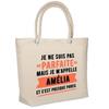 Amélia Insulated Bag Perfect Humorous Gift for Woman Birthday Christmas Mother's Day Grandma | Soft Cooler Bag Ideal for Picnic
