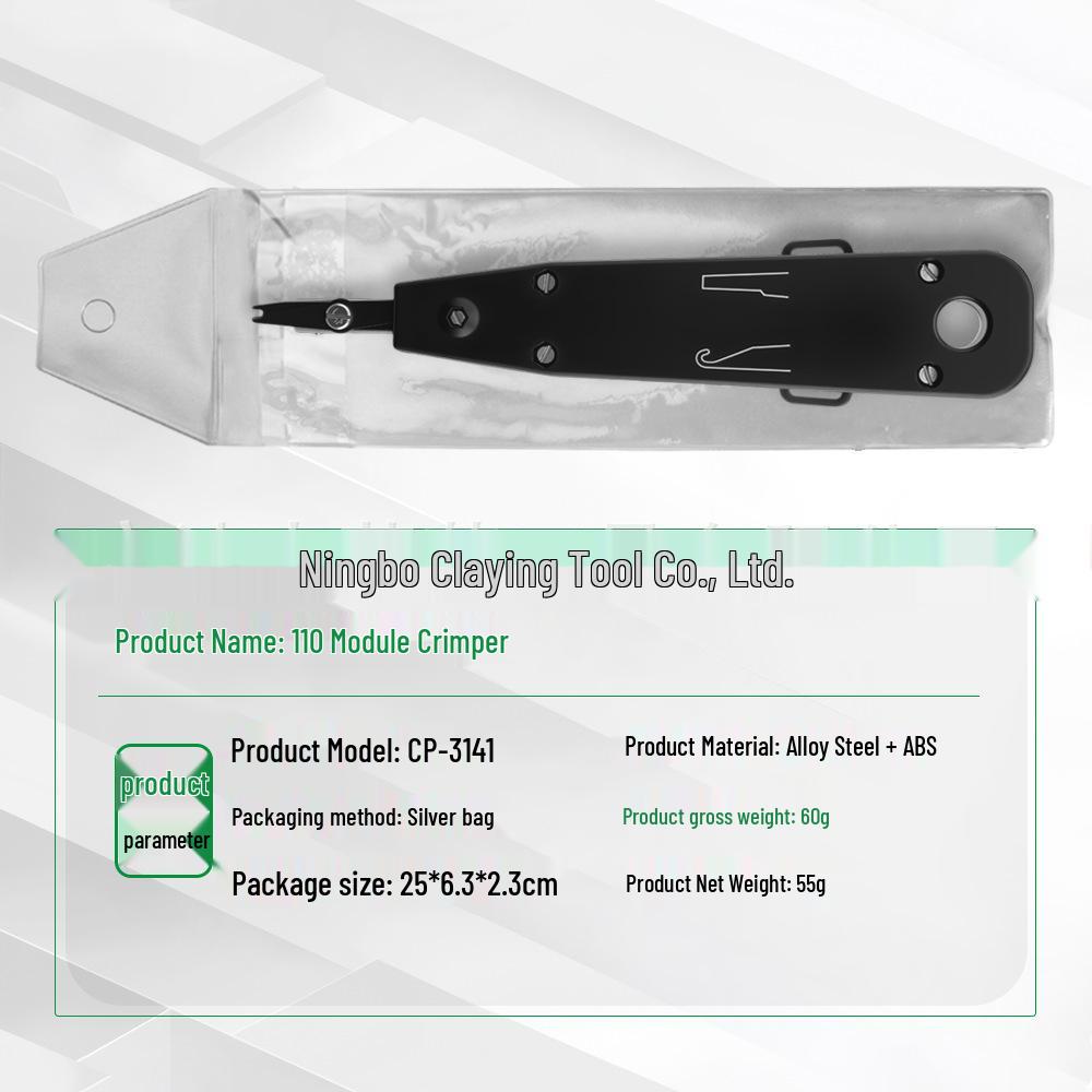 Krohn 110 Module Network Punch Down Tool & Crimping Pliers