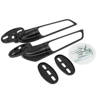 Motorrad Flügel Spiegel Für Kawasaki Ninja 250 300 400 650 H2 H4 Einstellbare Dreh Rück Seite Spiegel Für Honda CBR650R