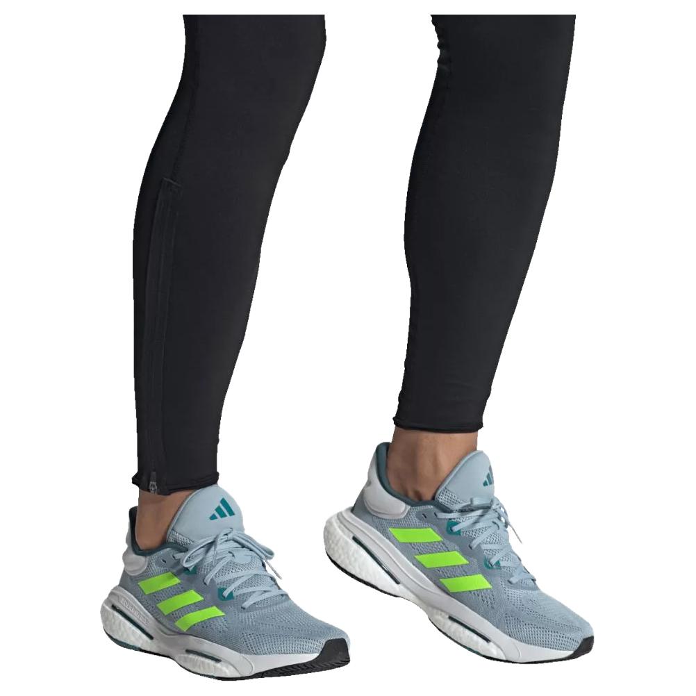 Adidas Solar Glide 6 Trendy Non-Slip Durable Low-Top Running Shoes Men Running Shoes Gray IE6799