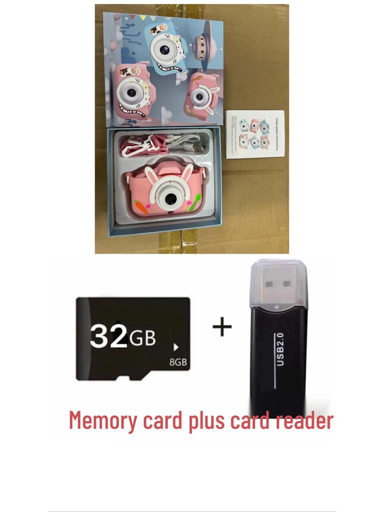 X5 HD Children's Digital Mini Camera with Cartoon IPS Screen - Ideal Birthday Gift
