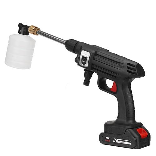70Bar Cordless High Pressure Car Washer Rechargeable Car Wash Guns Electric Water Guns Foam Machine for 18V Battery 1500W