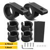 SUV Pickup Mounting Bracket Clamps 1.25 Inch Off Fog Road Tube LED Light Bar EXV