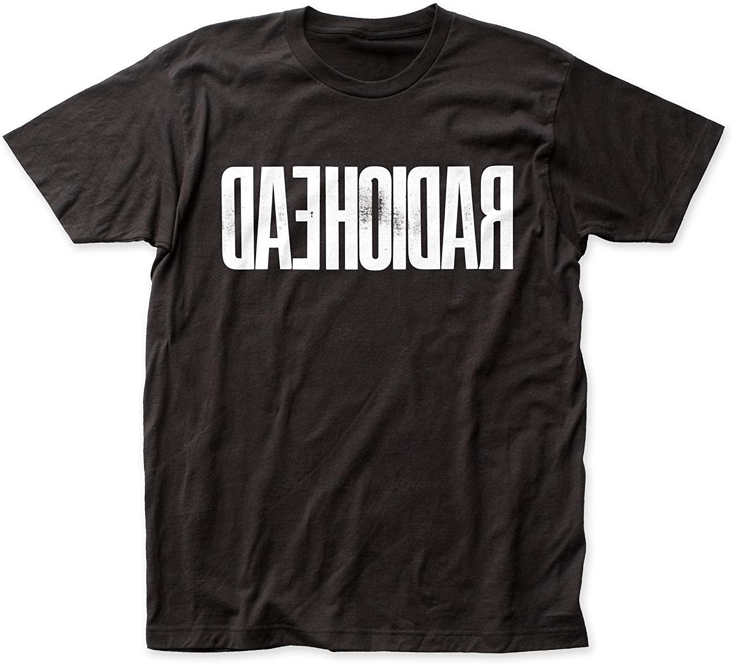 Unisex Tshirt Radiohead Backwards Soft Fitted 100 Cotton Tee Custom Unisexs Tops Tees S