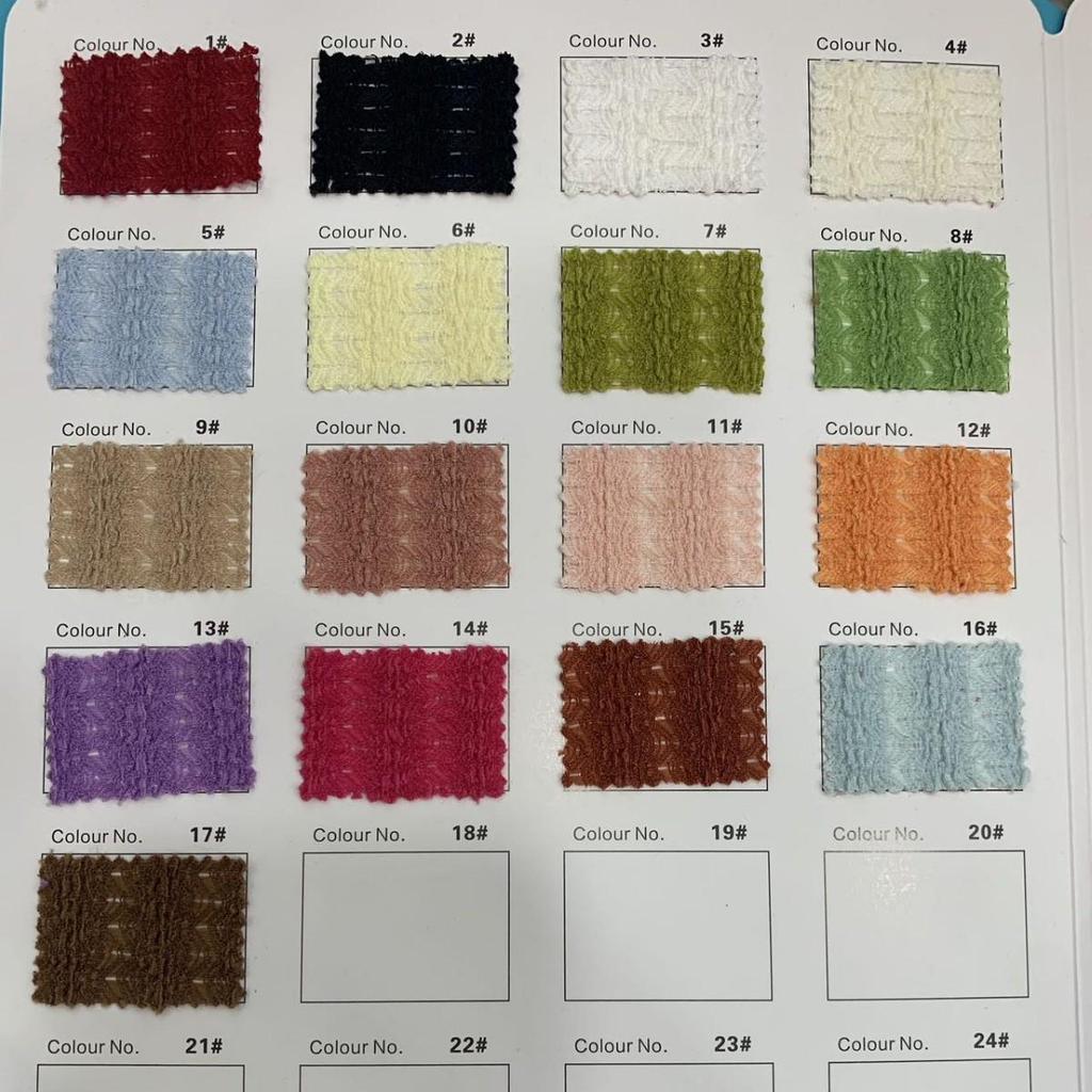 Textured Grid Bamboo Jacquard Fabric 200g: Breathable Spring/Summer Casual Shirt, Pants, Dress, Top.
