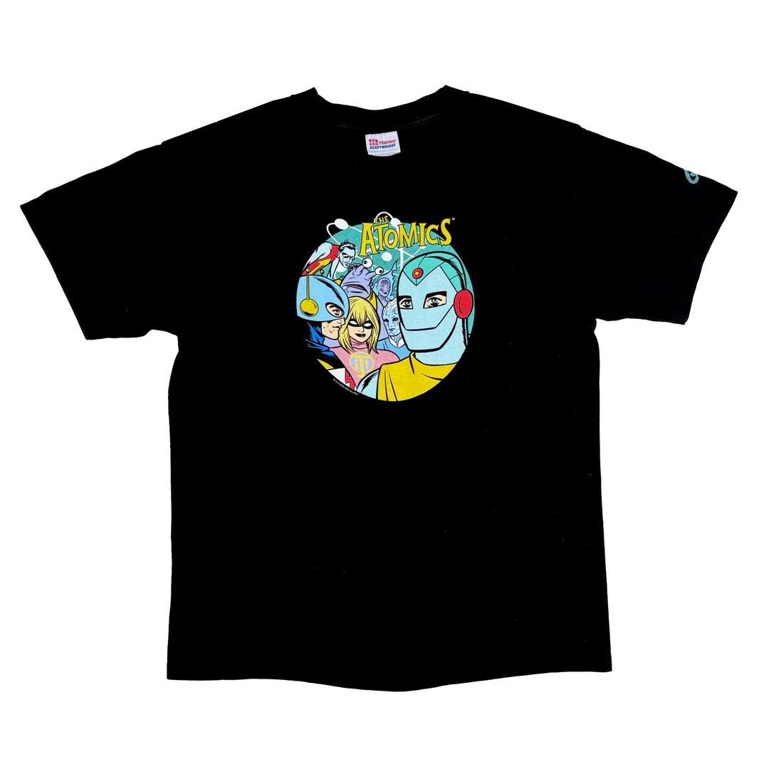 The Atomics 2000 Vintage Graphitti Comics Mike Allred Promo Graphic Unisex T-Shirt XL