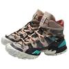 Li Ning CF Cushioning Slip Resistant Abrasion Resistant Coverage Support High top Casual Shoes Men's Gray Black AGLQ155-3